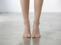 Silver Crystal Tennis Chain Anklet