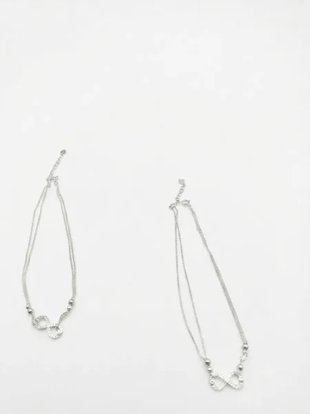 double-layered anklet