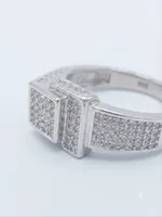 Silver Buckle Ring