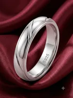 Silver Carved Ring