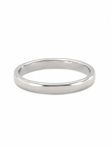 Classic Silver Minimal Band