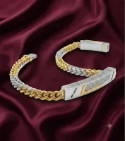 Royal Dual-Tone ID Bracelet