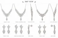 Silver Floral Elegance Set