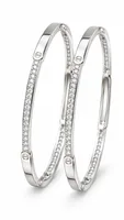 Eternal Twin-Line Luxe Bangle