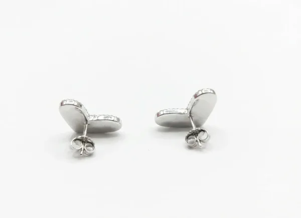 Ruby Romance Heart Earrings