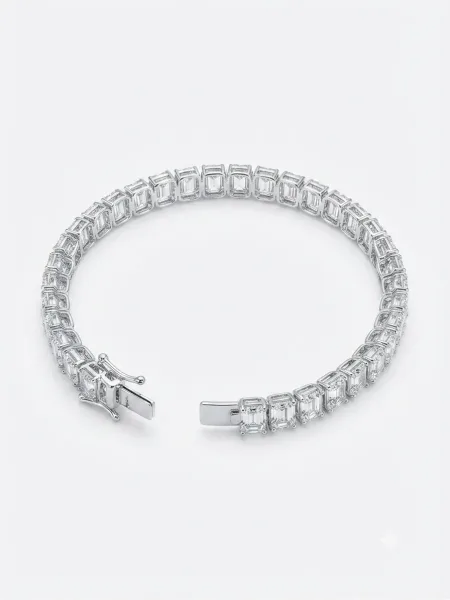 Celeste Emerald Tennis Bracelet