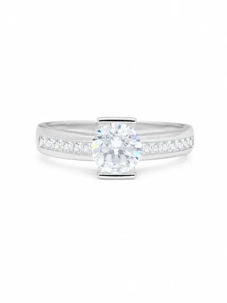 Classic Round-Cut Solitaire Ring