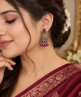 Silver Heritage Earring