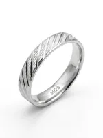 Silver Radiant Gem Ring