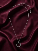 Elegant Open Circle Pendant