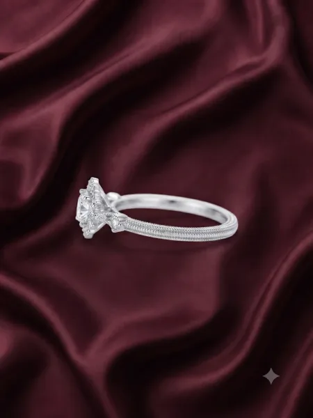 Solstice Halo Ring