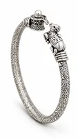 Silver shiv Nandi Bangle