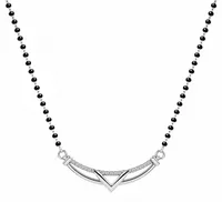 V-Shaped Elegance 925 Sterling Silver Mangalsutra