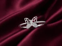 Élan Butterfly Ring