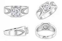 Bold Solitaire Statement Ring