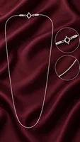 Silver Elegant Snake Chain