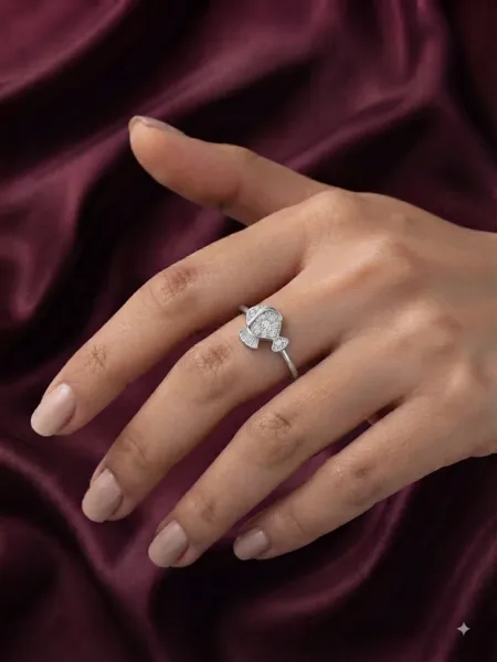 The Silver Fin Ring