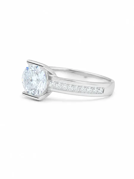 Classic Round-Cut Solitaire Ring