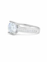Classic Round-Cut Solitaire Ring