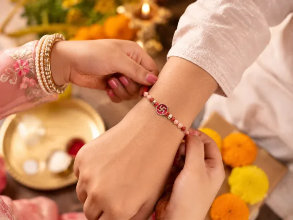 Shubh Swastik Charm Rakhi