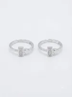 Modern Duo Spark Toe Rings