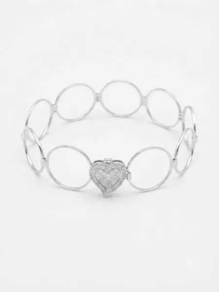Celeste Eternal Heart Bracelet and ring