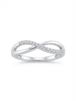 Lunessa Infinity Curve Ring