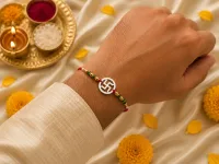 Heritage Swastik Rakhi