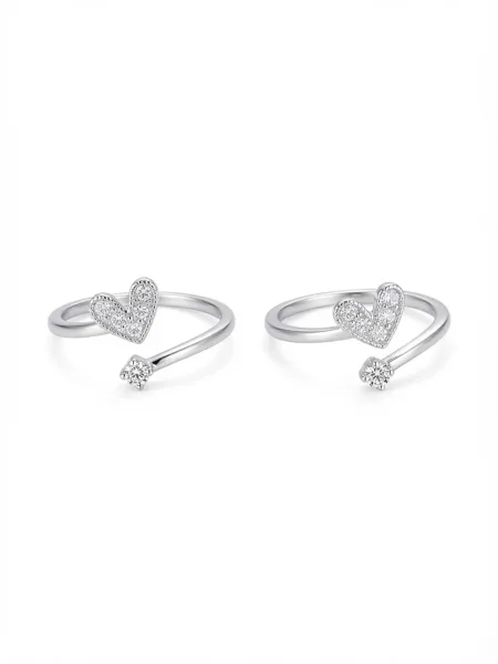 Amoura Heart Whisper Toe Ring