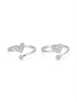 Amoura Heart Whisper Toe Ring