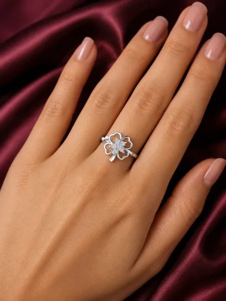 Fleuré Bloom Solitaire Ring