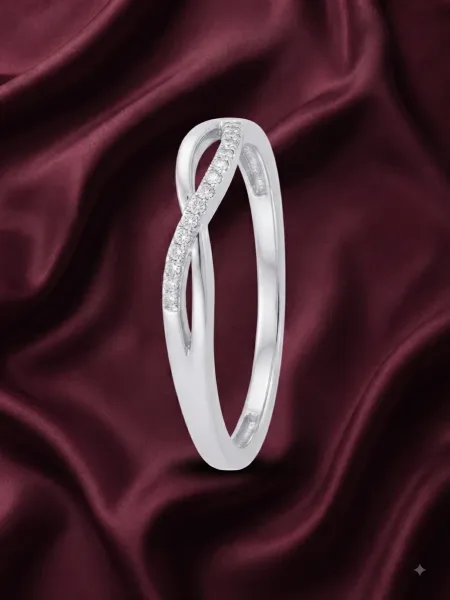 Lunessa Infinity Curve Ring