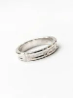 Celestial Facet Band ring