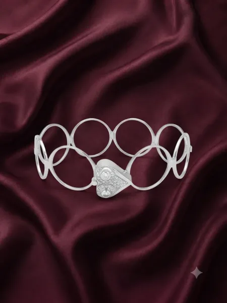Celeste Infinity Cirque Bracelet and ring