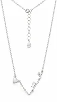 Silver Heart Love chain