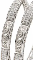 SILVO Ornate Heritage Sterling Silver Bangle
