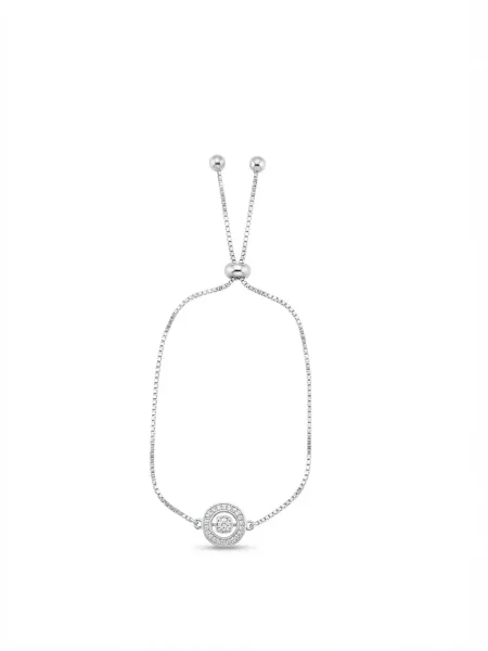 Celeste Halo Slider Bracelet