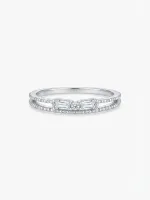 Lumière Twin Baguette Ring