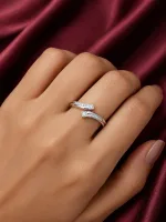 Celestine Split Pavé Ring