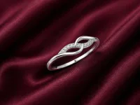 Infinity Grace Silver Ring