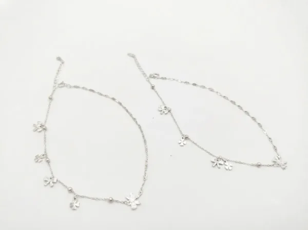 Elegant Pearl & Butterfly Anklet