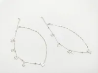 Elegant Pearl & Butterfly Anklet