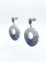 The Celestial Ombré Pavé Hoops