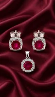 Crimson Rose Ruby Set