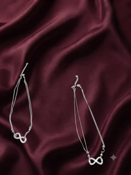double-layered anklet