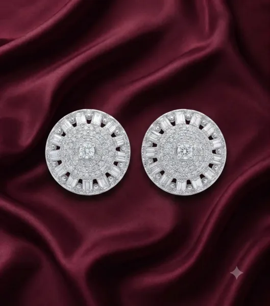 Radiant Royale Stud Earrings