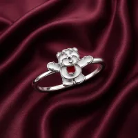 Cute Teddy Bear Kids Ring
