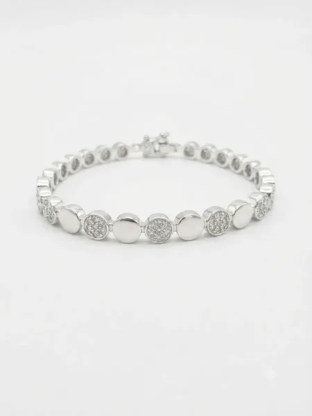 Luna Pavé Bead Bracelet