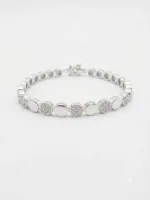Luna Pavé Bead Bracelet