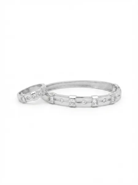 The Geometric Link Bracelets